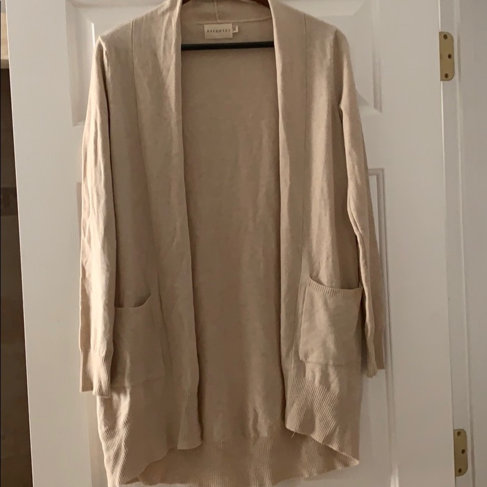 Dreamers tan colored sweater, NBW